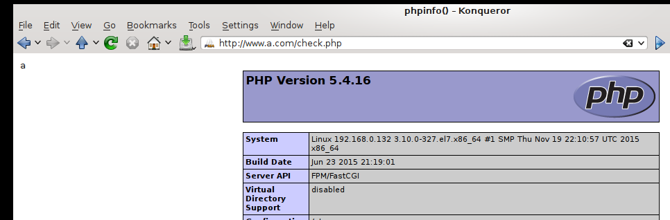 在CentOS 7 上搭建LAMP插图19