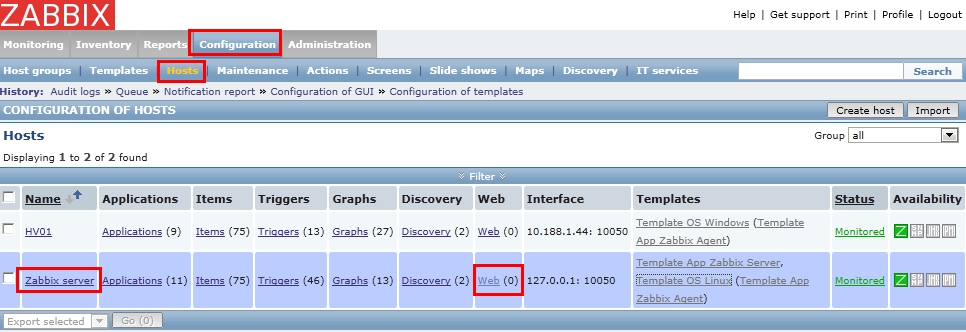 Zabbix监控(十四)：添加网页监控WEB Monitorings插图