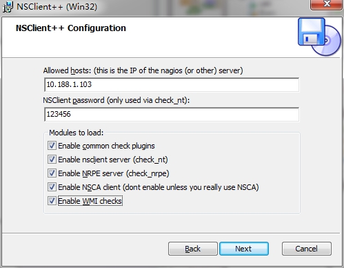 Cacti+Nagios(七)：Nagios监控windows（基于check_nt）插图2