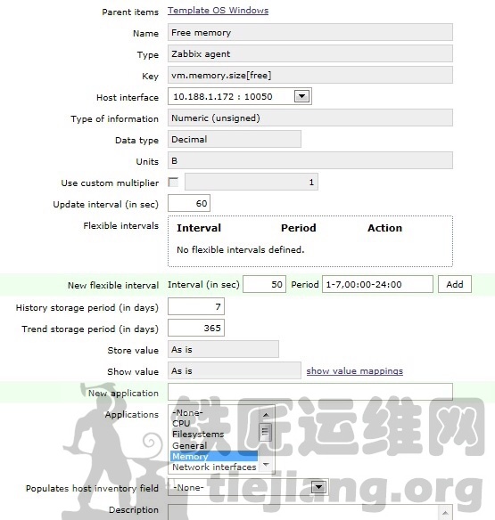 Zabbix监控(一)：添加主机Host和监控项Items插图6