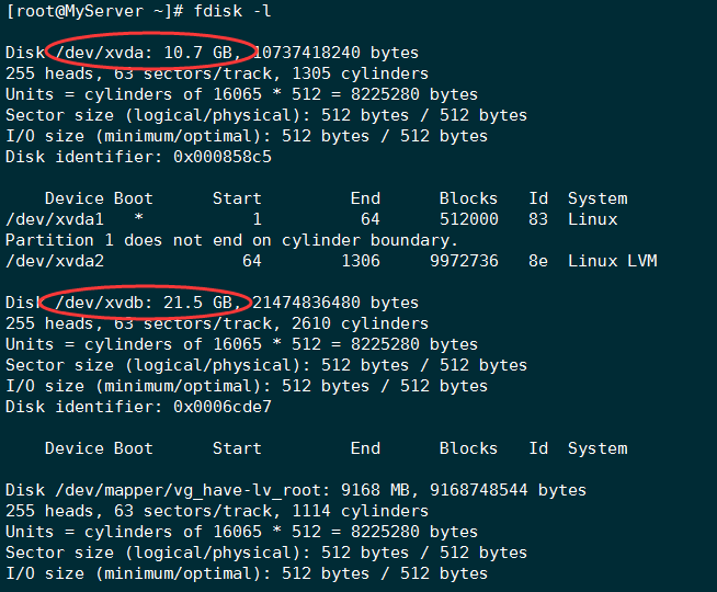 Xen Linux VPS硬盘挂载教程(重装系统不丢数据)插图