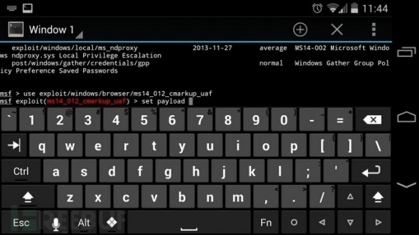 Nexus设备上的渗透测试平台——Kali Linux NetHunter