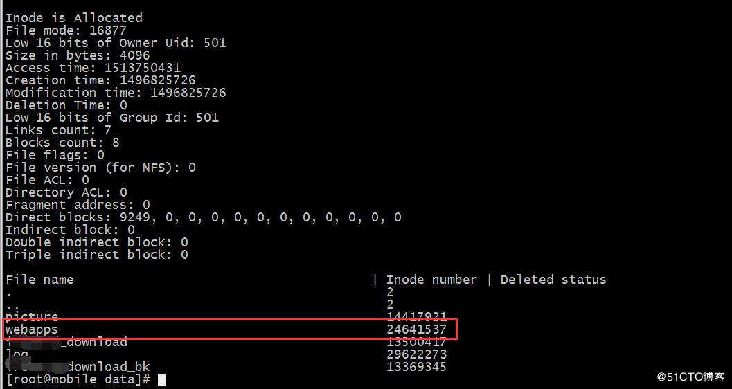 我把Linux系统上面误删的数据找回来了插图