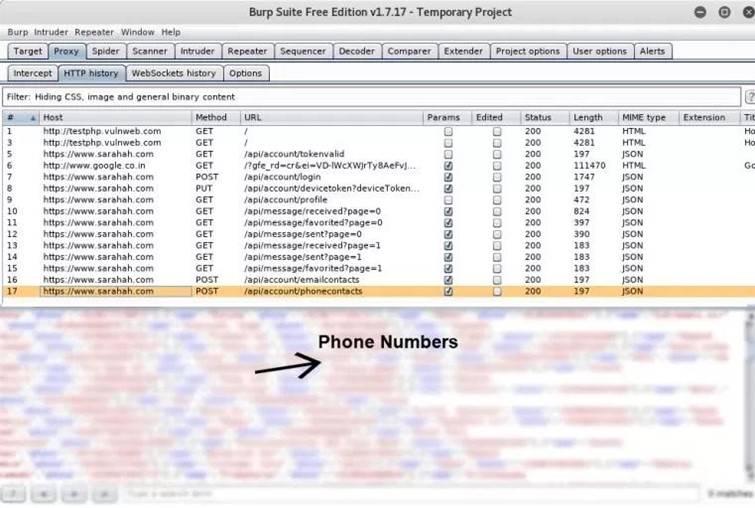 用Burpsuite测试移动应用程序_https://www.tiejiang.org_渗透注入_第15张