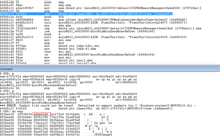 CVE-2018-4990 Adobe Reader代码执行漏洞利用分析_https://www.tiejiang.org_渗透注入_第36张